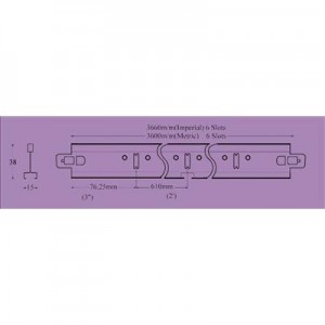 Deckenabhängesystem (Ultra Line 38mm)